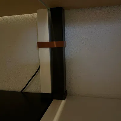 Khung nối Ikea Lack kết hợp với bộ chồng Lack Stack