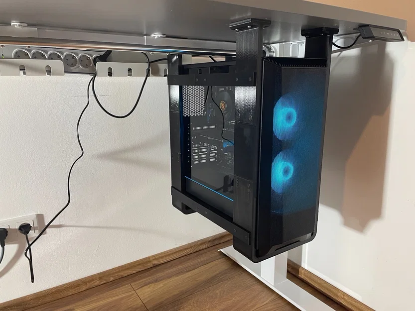 Giá Đỡ PC Dưới Bàn / Under Desk Computer Holder - Image 2