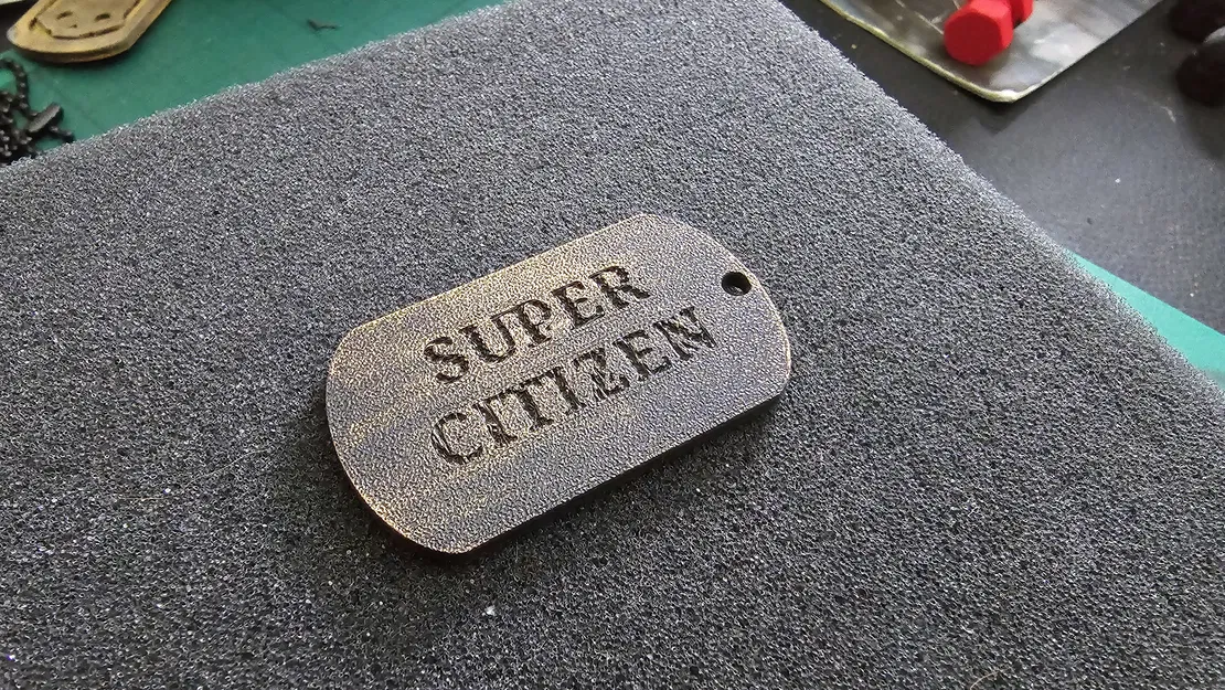 Thẻ Bài "Super Citizen" Helldivers - Image 2