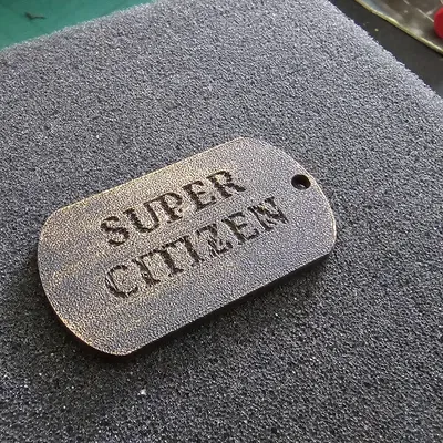 Thẻ Bài "Super Citizen" Helldivers