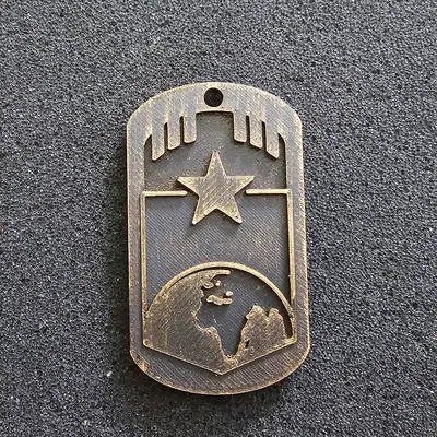 Thẻ Bài "Super Citizen" Helldivers