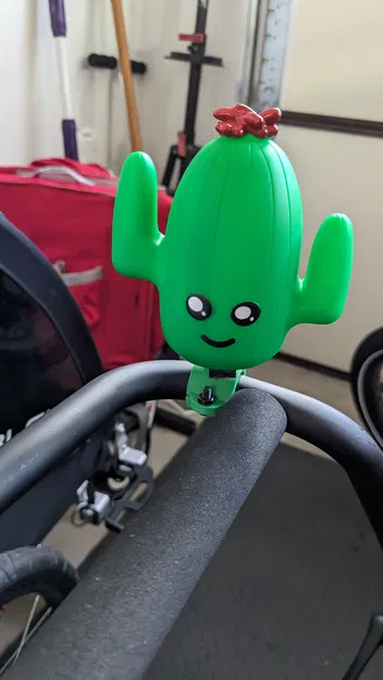 Ngàm gắn kèn xe đạp cho bé (hình xương rồng) - Image 1