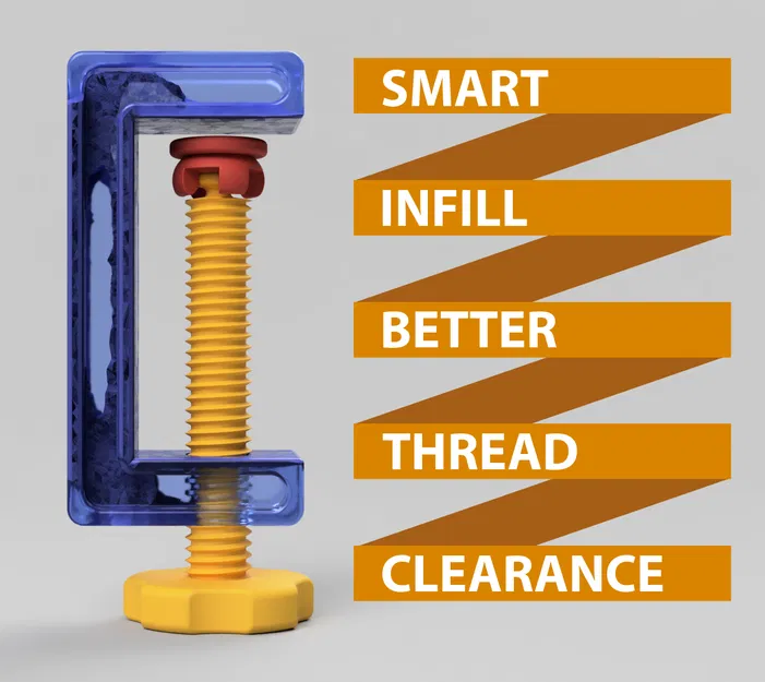 Kẹp C / Kẹp G 01 - 04 (Đổ đầy thông minh, khoảng hở tốt hơn) - Image 1