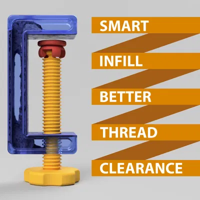 Kẹp C / Kẹp G 01 - 04 (Đổ đầy thông minh, khoảng hở tốt hơn)