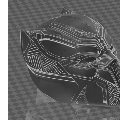 Đầu Black Panther Cho Dummy 13/Lucky 13