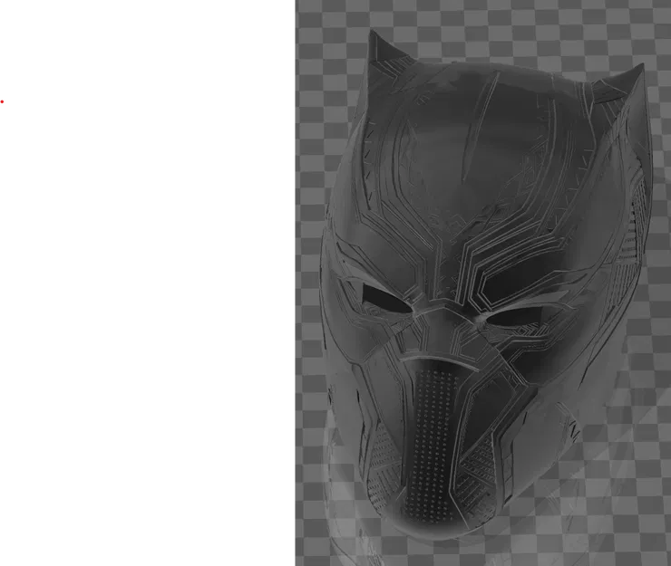 Đầu Black Panther Cho Dummy 13/Lucky 13 - Image 2