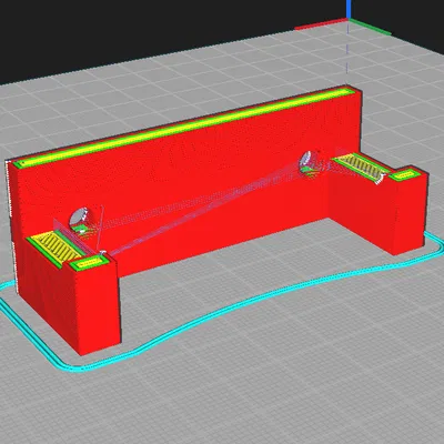 Giá Treo Xe LEGO Technic Lên Tường