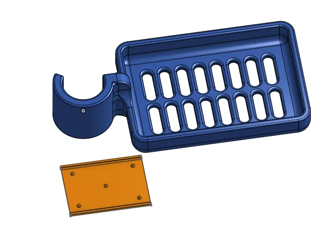 Món xà phòng, khay chai và giỏ cho que tắm - Image 10