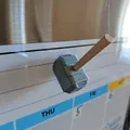 Nam Châm Tủ Lạnh Mjolnir - Búa Thor (Nam châm 8x3mm) - Thumbnail 1