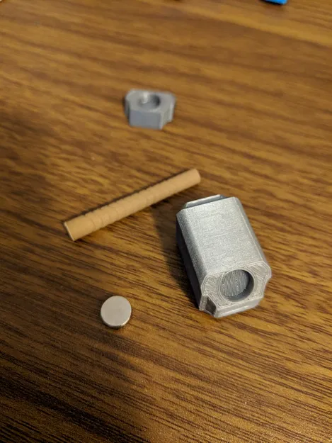 Nam Châm Tủ Lạnh Mjolnir - Búa Thor (Nam châm 8x3mm) - Image 2