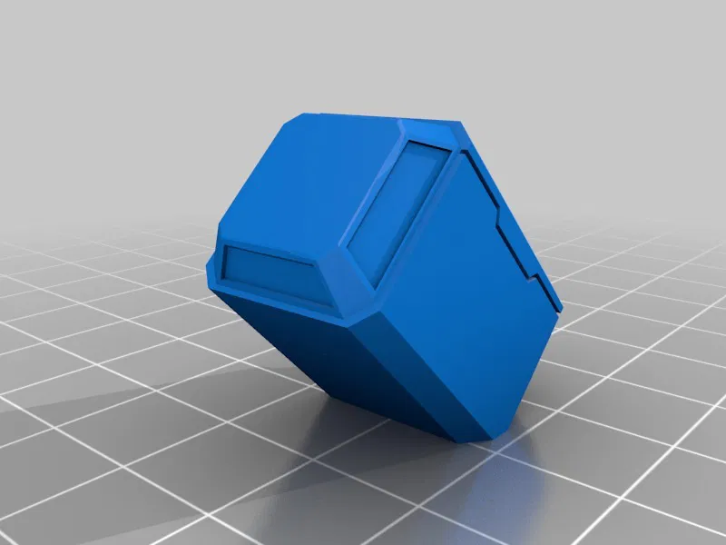 Nam Châm Tủ Lạnh Mjolnir - Búa Thor (Nam châm 8x3mm) - Image 6