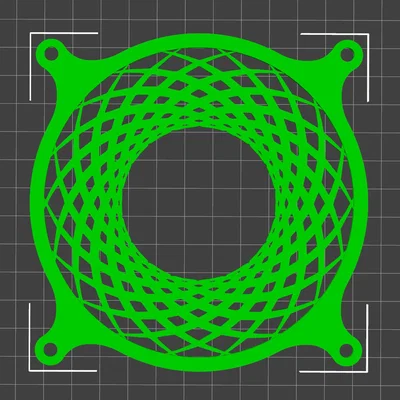 Chụp tản nhiệt trừu tượng