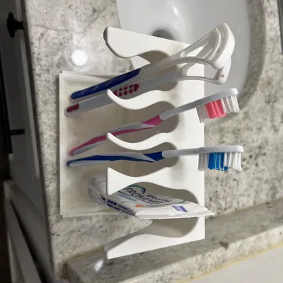 Giá đỡ bàn chải đánh răng đơn giản