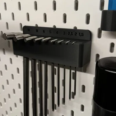 Kệ IKEA Skadis Giữ Cờ Lê Lục Giác