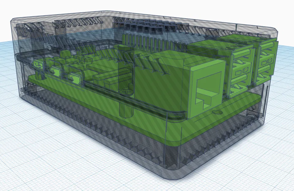 Vỏ Dưới Raspberry Pi 5 Cho Pineberry HatDrive - Image 1