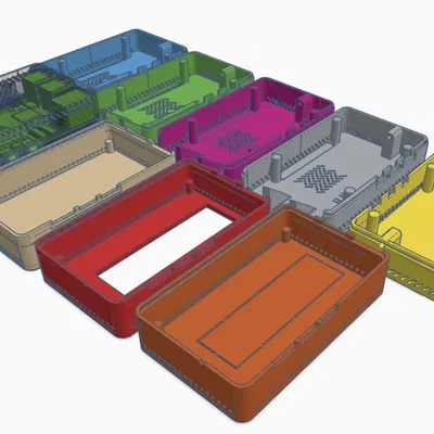 Vỏ Dưới Raspberry Pi 5 Cho Pineberry HatDrive