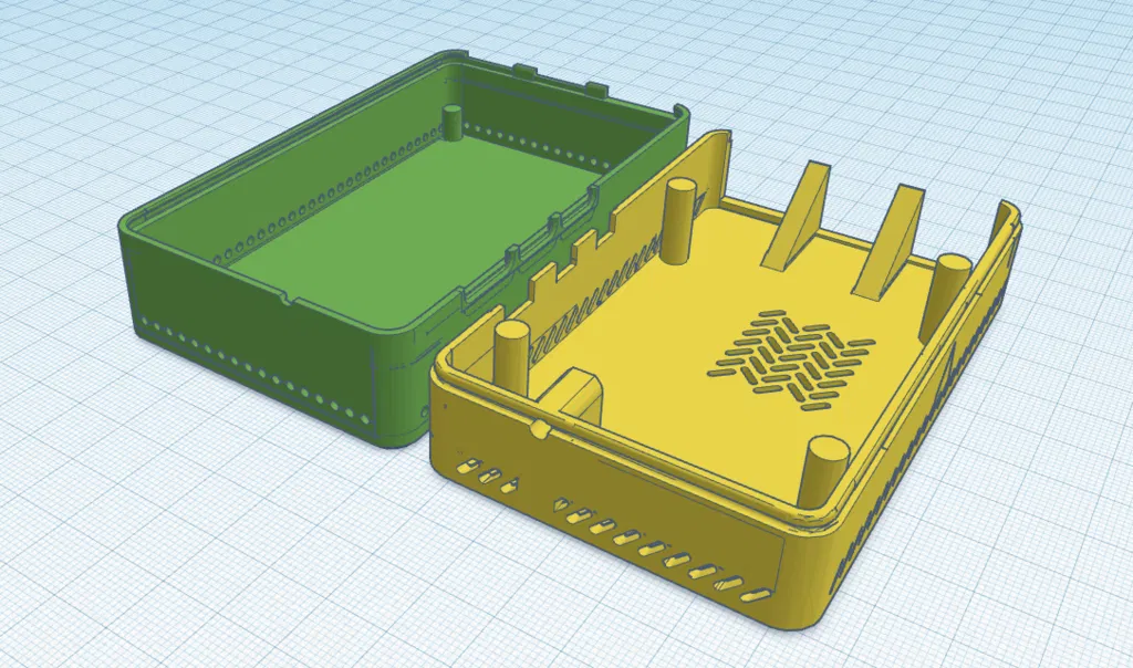 Vỏ Dưới Raspberry Pi 5 Cho Pineberry HatDrive - Image 3