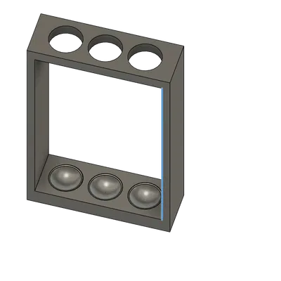 Giá Đỡ Ống Nghiệm 3 Lỗ