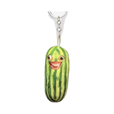 Mô hình quả dưa chuột muối vui nhộn