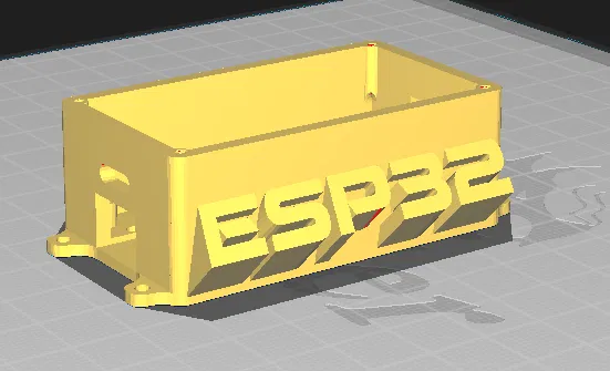 ESP 32 V trường hợp khe cắm - Image 1