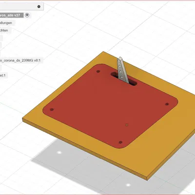 Vỏ & Khung cho Servo Corona DS 239MG