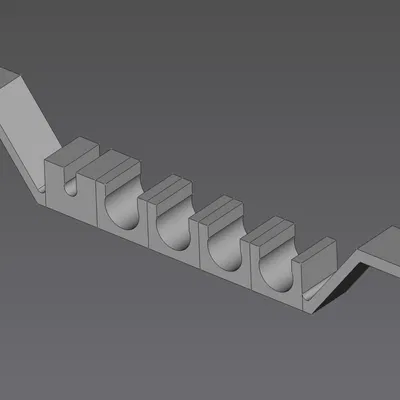 Giá đỡ trần cho cáp Ethernet & Cáp quang (parametric)