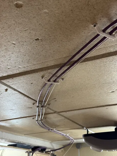 Giá đỡ trần cho cáp Ethernet & Cáp quang (parametric) - Image 5