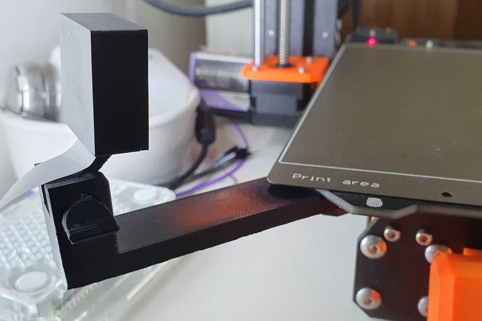 Vỏ máy ảnh Raspberry và cánh tay cho giường Prusa MK3 - Image 1