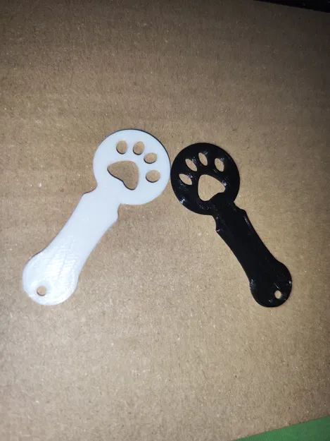 Móc Khóa Chip Xe Đẩy Siêu Thị Hình Mèo - Image 1