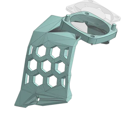 Nắp che mạch in 3D Stealthburner có quạt 3010 tản nhiệt