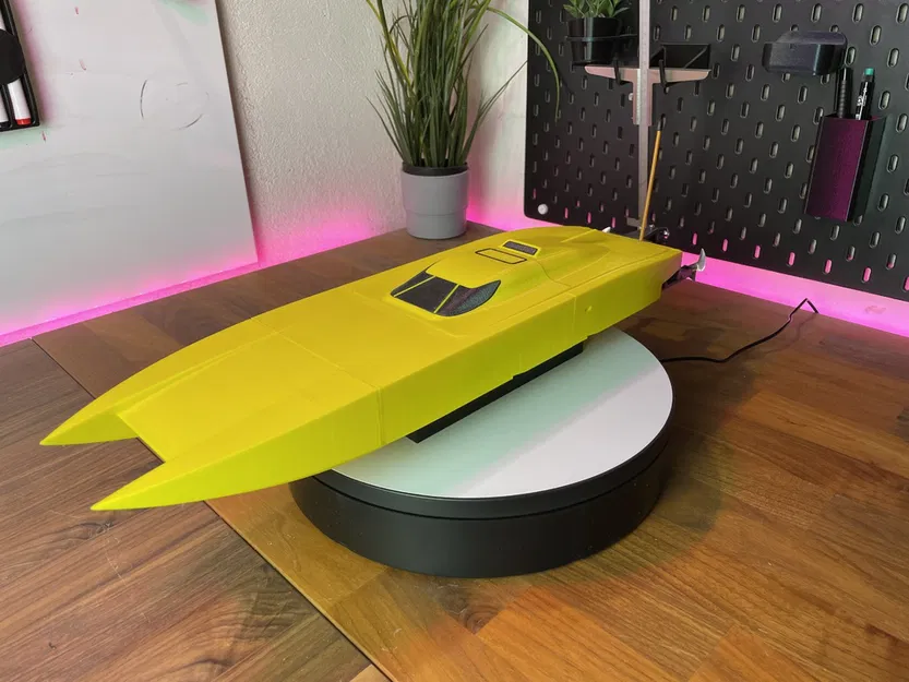 Chân đế Thuyền Catamaran RC Cat.One_450 Siêu tốc - Image 4