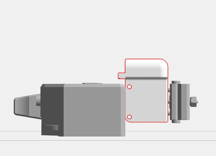 Giá đỡ quạt tản nhiệt 4010 cỡ nhỏ Mosquito BMG - Image 3