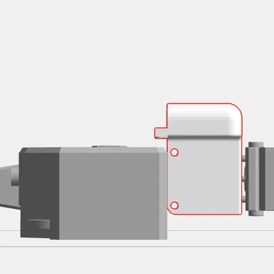 Giá đỡ quạt tản nhiệt 4010 cỡ nhỏ Mosquito BMG