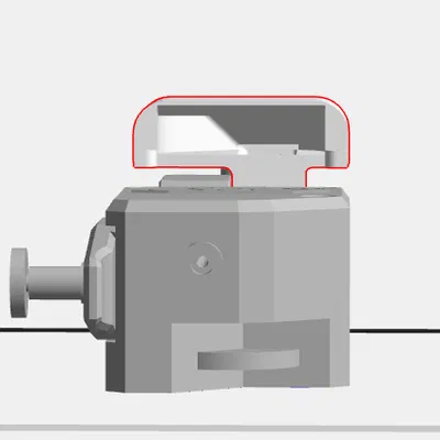 Giá đỡ quạt tản nhiệt 4010 cỡ nhỏ Mosquito BMG