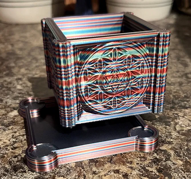 Chậu Cây Merkaba và Hoa Văn Cuộc Sống - Image 2