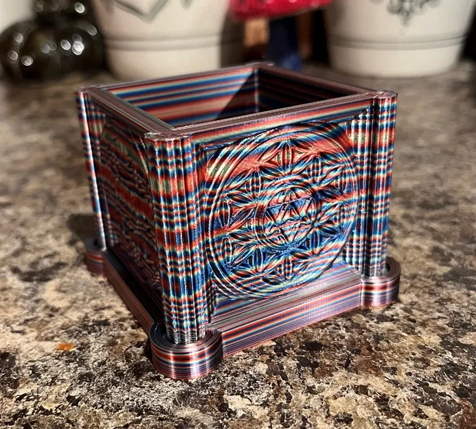 Chậu Cây Merkaba và Hoa Văn Cuộc Sống - Image 3