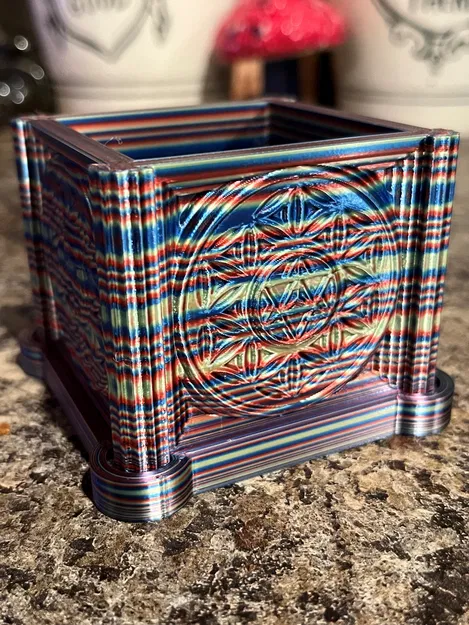 Chậu Cây Merkaba và Hoa Văn Cuộc Sống - Image 5