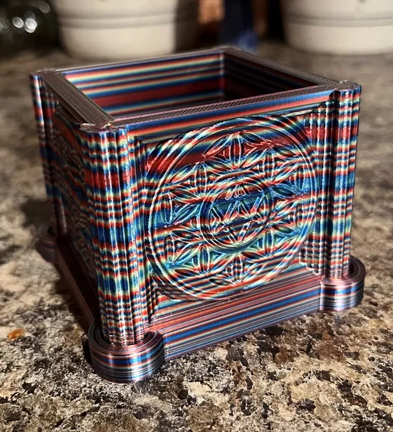 Chậu Cây Merkaba và Hoa Văn Cuộc Sống - Image 6