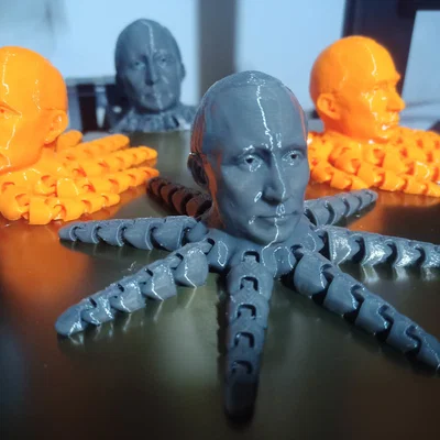 Bạch Tuộc Putin - Bạch Tuộc Putin Mini Dễ Thương