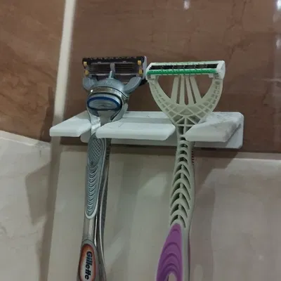 Giá treo dao cạo râu gắn tường