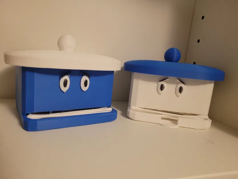 Hộp tăm bông/hộp cotton - Image 1