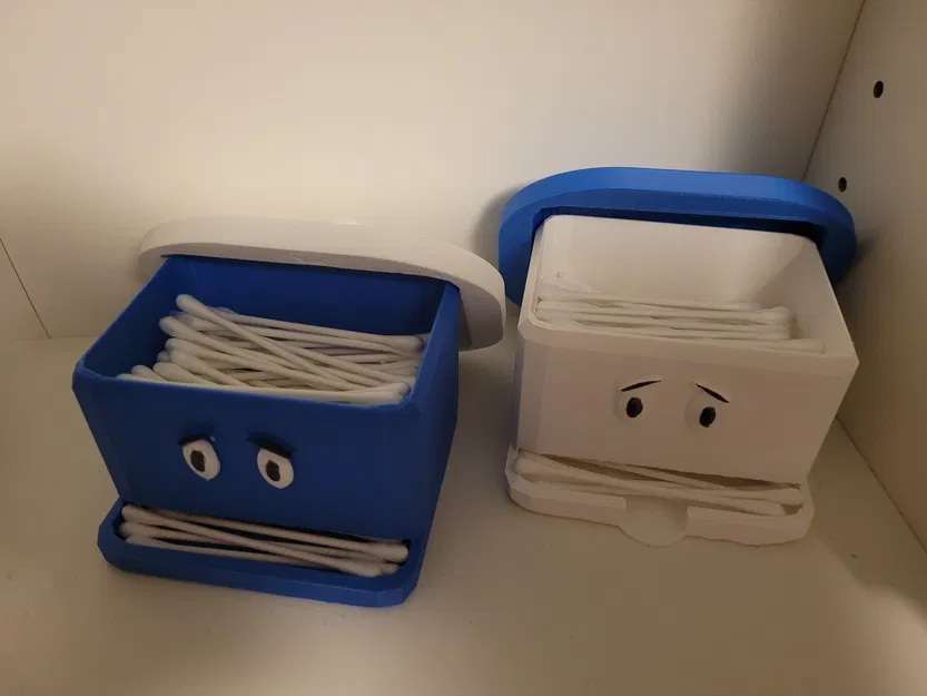 Hộp tăm bông/hộp cotton - Image 3