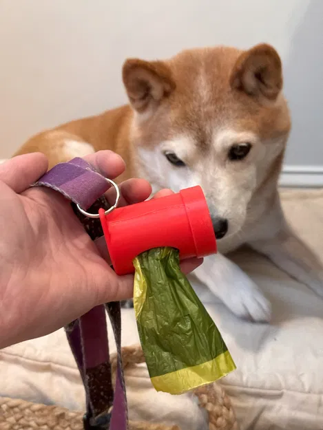 Ống Đựng Túi Phân Chó Nắp Vặn - Image 1