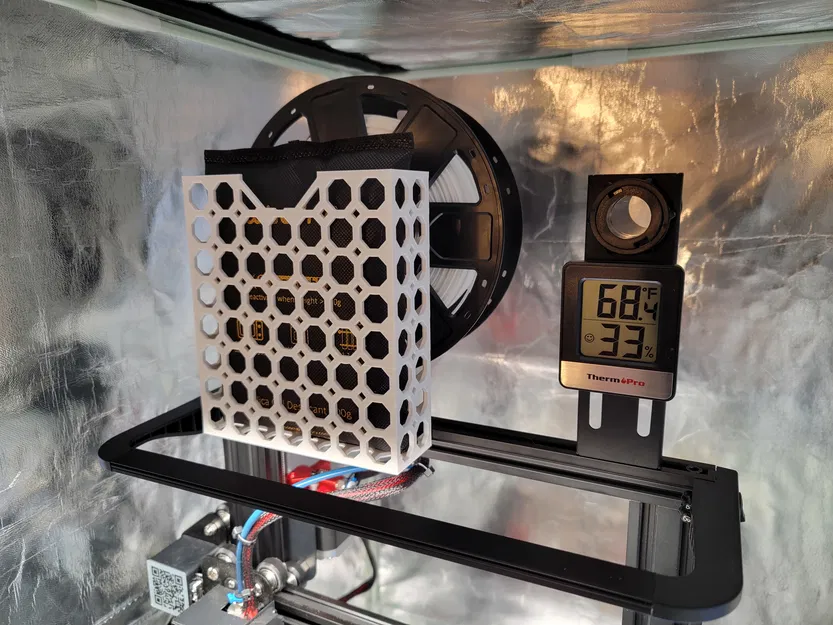 Hộp Đựng Gói Hút Ẩm Lớn (Cho Kẹp Cuộn Dây Tóc Ender3) - Image 1