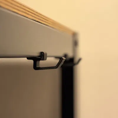 Móc treo bàn làm việc IKEA BROR (có thể kẹp)