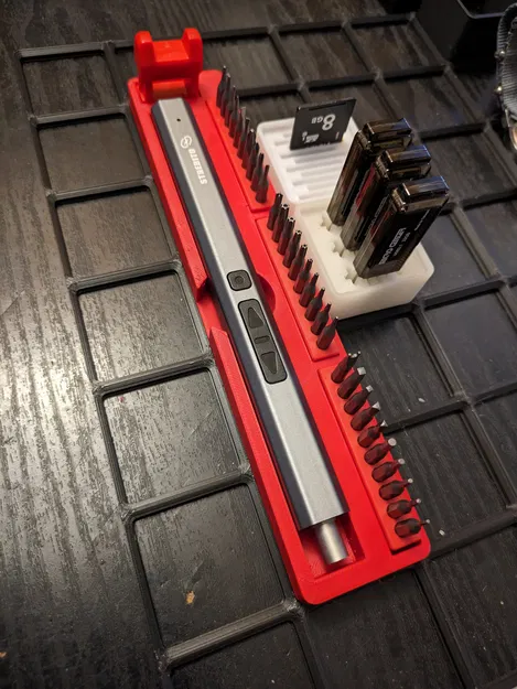 Kệ Gridfinity Cho Bộ Tua Vít Điện STREBITO Precision - Image 1