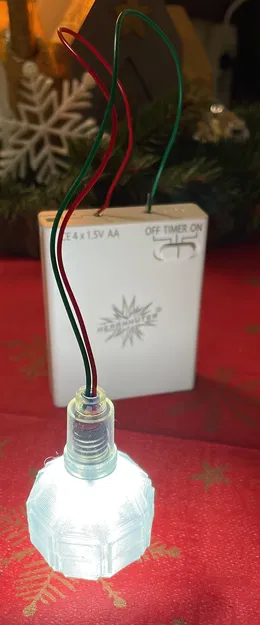 Ngôi Sao Giáng Sinh Chiếu Sáng / beleuchteter Weihnachtsstern - Image 3