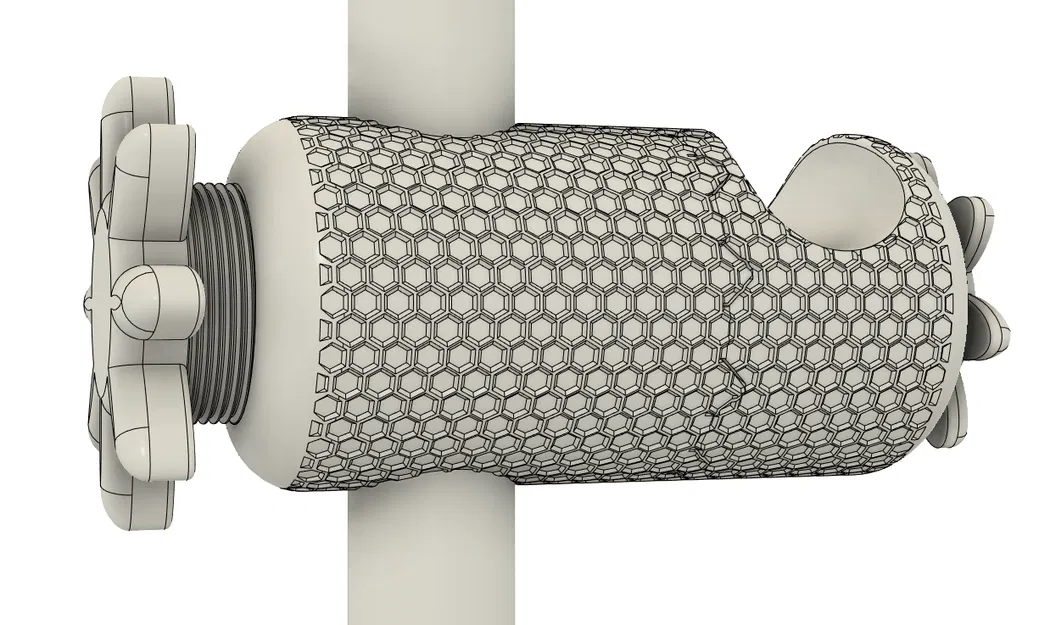 Người giữ vòi hoa sen v2,5 - 25 mm. - Image 2