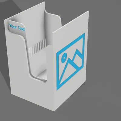 Khay Đựng Thẻ, Parametric Có Vách Ngăn