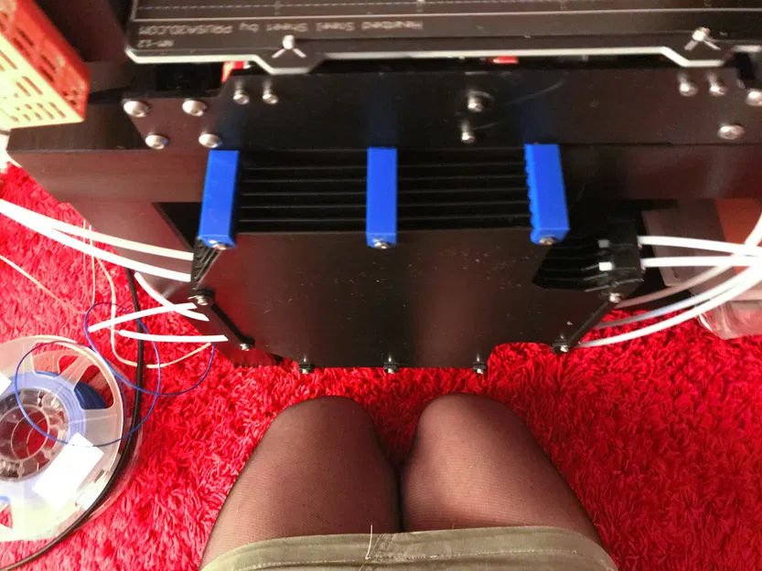 Móc Đệm Góc Vuông Prusa I3 MMU2 Đầu Vào PTFE Phải - Image 1